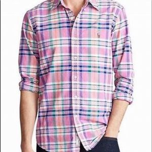 Ralph Lauren Plaid Button up